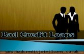 Bad Credit Loans- Quick And Easy Way To Tackle Financial Emergency