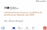 Infrastruttura tecnica e workflow di produzione digitale alla Bayerische StaatsBibliothek
