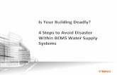 Is your building deadly? 4 steps to avoiding disaster within BEMS