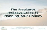 The Freelance Holidays Guide to Planning Your Holiday