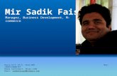 Mir Sadik Faisal Feb12