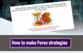 How to make forex strategies