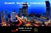Growth Hacking meets UX - Introductory Presentation at our Growth Hacking Indonesia Event