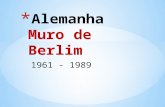 Alemanha Muro de Berlim - Prof. Altair Aguilar