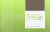 Danza de las regiones colombianas