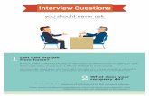 8 Interview Questions You Should Never Ask