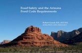 Robert Gooch Presentation az-food-safety-food-code-requirements