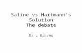 Saline vs hartmann's solution (audit)