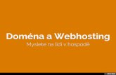 Dom©na a Webhosting