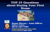 First time buyers  top 25 questions