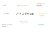 AQA Biology B2, Unit 2, full Detailed Revision Notes