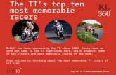 The TT’s top ten most memorable racers by RL360°