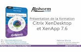 Alphorm.com Formation Déployer Xen Desktop 7.6 ET XenApp 7.6