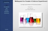 Webquest: Science Experiment