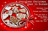 Chocolate christmas in europe