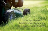 How to Upsell Additional Services to Lawn Care Clients