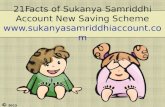 Sukanya samriddhi account new saving scheme