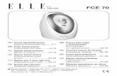 Manual de Instruções da Sauna Facial Ionizante FCE 70 da Beurer