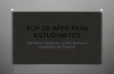 Internet Top 10 apps estudiantes