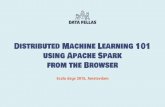 Distributed machine learning 101 using apache spark from the browser