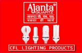 Ajanta CFL Lighting Products : Ajanta India Limited