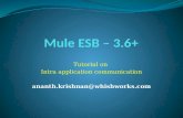 Mule ESB - Intra application communication