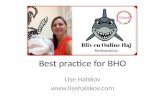 Best practice bho