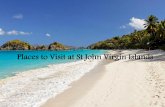 Places to Visit at St John Virgin Islands