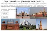 Top 15 weekend getaways from Delhi - II