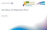 64 bits of MapInfo Pro - Danish version