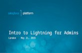 Intro to Salesforce Lightning for Admins