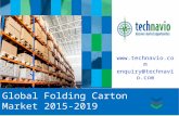 Global Folding Carton Market 2015-2019