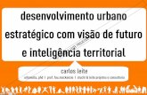Desenvolvimento Urbano Estratégico. Carlos Leite.