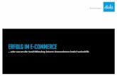 Erfolg im E-Commerce -oder warum der 1und1 Mietshop keinem Unternehmen (mehr) weiterhilft