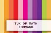 como utilizar el software tux of math command