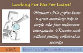 Easy Finance Without Applying Fees