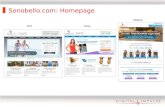 Sono site before and after web site