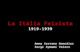 La Itàlia Feixista