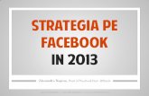 Alex negrea strategie pe facebook in 2013