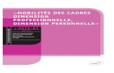 Etude Apec - Mobilité des cadres dimension professionnelle, dimension personnelle, juin 2015