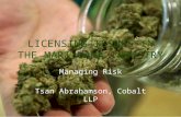 Licensing in the Marijuana Industry
