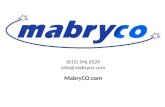 Mabryco Marketing for Chiros PowerPoint