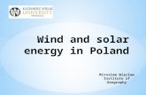 Wind and solar energy in Poland