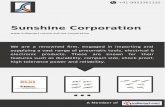 Sunshine Corporation, Pune, Electrical & Electronic Products