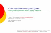 Reengineering and Reuse of Legacy Software