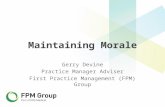 Gerry Devine, Practice Management Advisor, First Practice Management Group