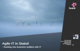 Smidig transformasjon i Statoil