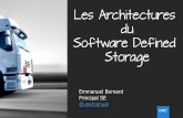 Les architectures du Software Defined Storage