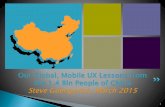 Our Global, Mobile UX Lessons From the 1.4 Billion People in China