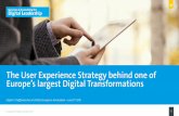 UX STRAT Europe, Stefan Dieffenbacher: The User Experience Strategy Behind One of Europe’s Largest Digital Transformations